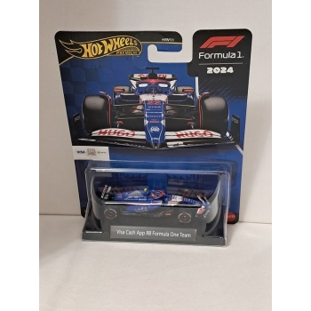 Hot Wheels 1:64 Visa Cash App RB Formula One Team #22 Yuki Tsunoda 2024